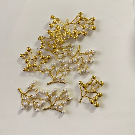 10قطع بروش شكل غصن b1